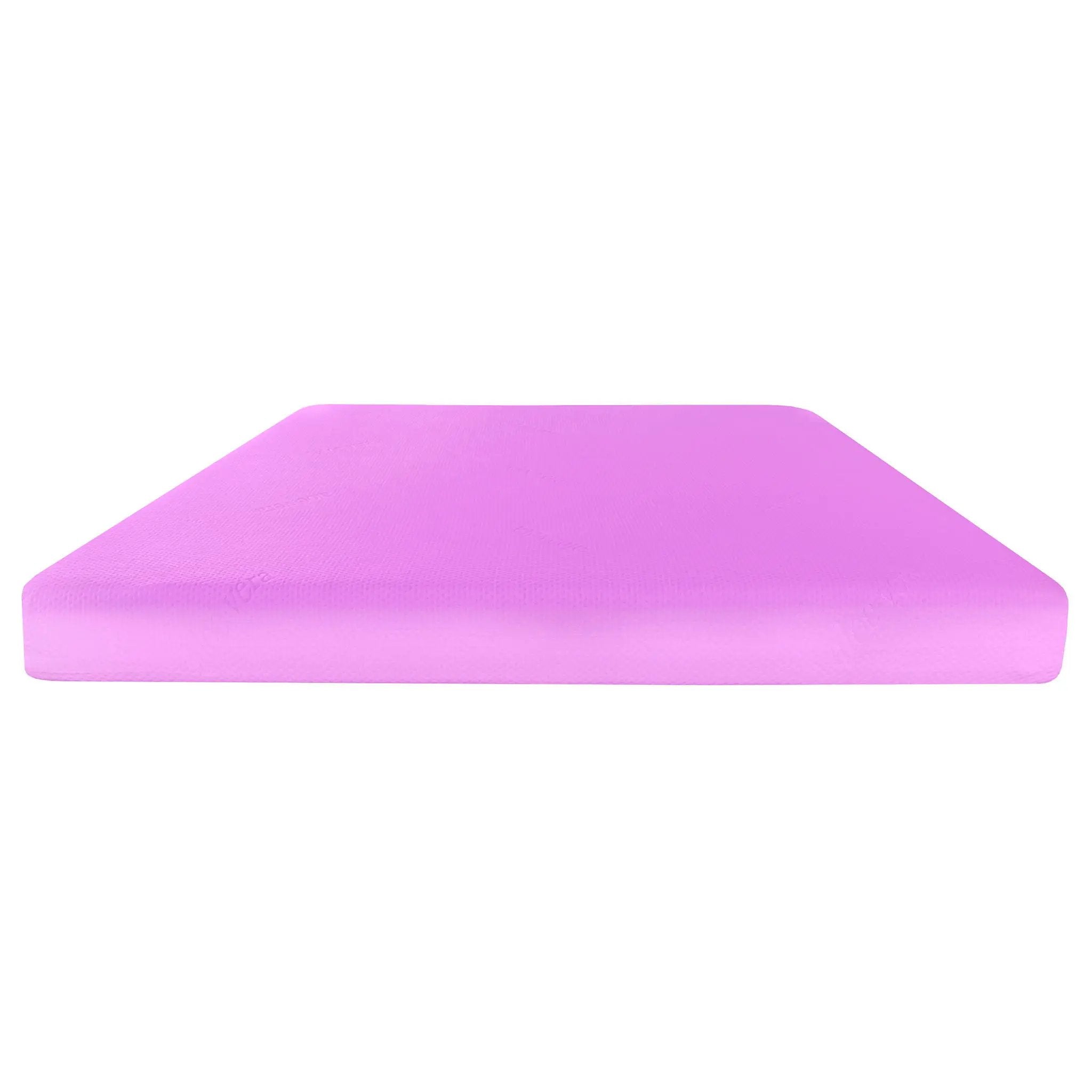 6" Gel Memory Foam Mattress In A Box With Aloe Vera Cover - Pink - Full by HouseOfZazla