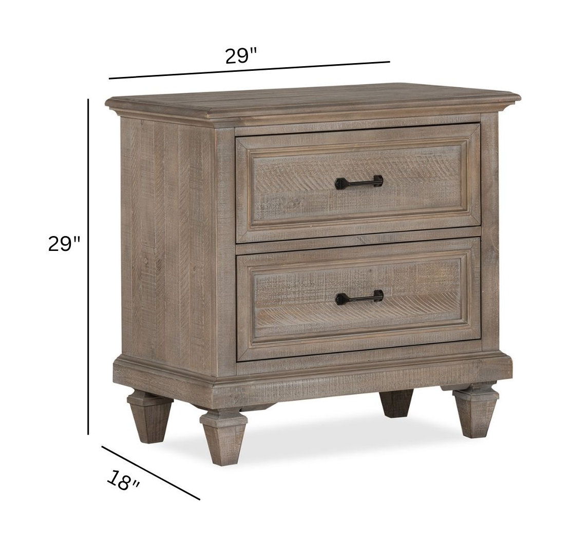 Lancaster - Drawer Nightstand - Dovetail Gray, photo 4 of 7