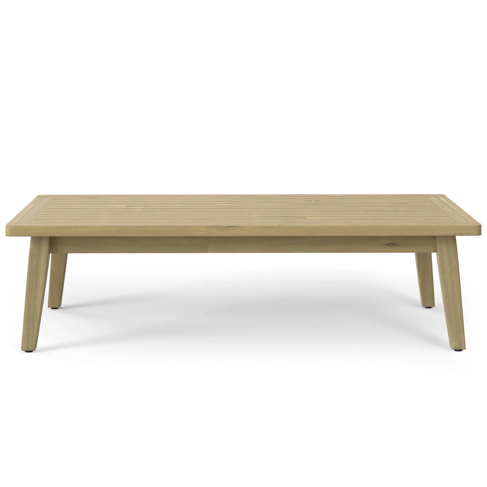 Palmetto - Outdoor Coffee Table - Light Teak by HouseOfZazla