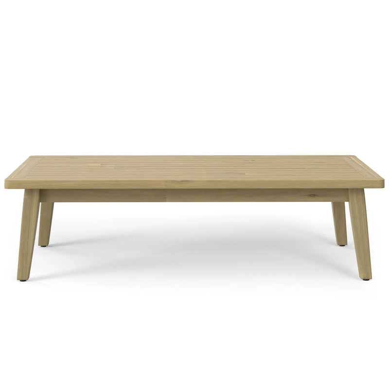 Palmetto - Outdoor Coffee Table - Light Teak by HouseOfZazla