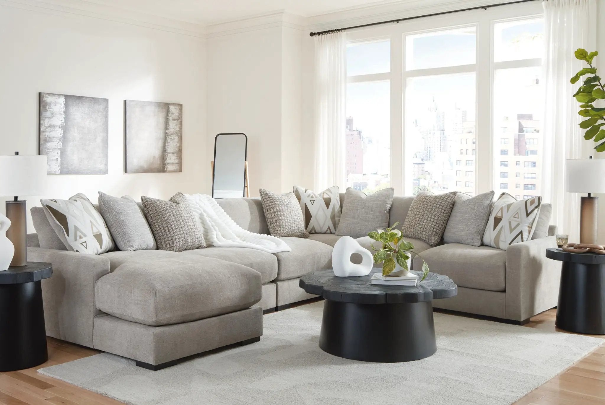 Aslan Court - Sectional by Unique Piece Furniture