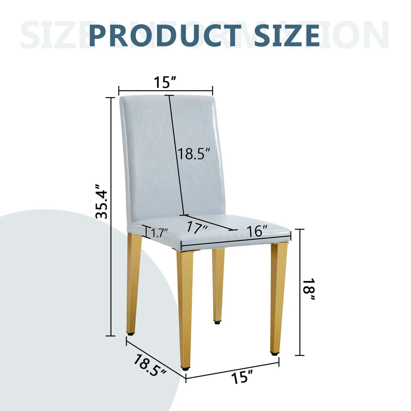 Modern Dining Chairs With Metal Legs by HouseOfZazla