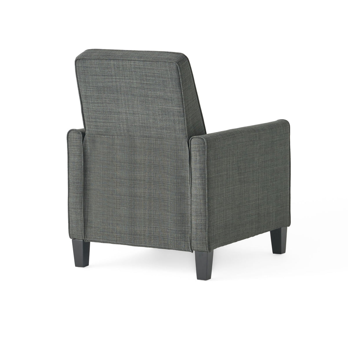 Upholstered Push Back Recliner Chair with Adjustable Recline - Multiple Colors, photo 36 of 40