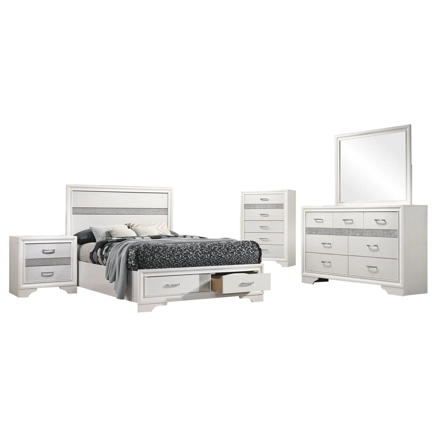Annie - 5 Piece Bedroom Set by HouseOfZazla
