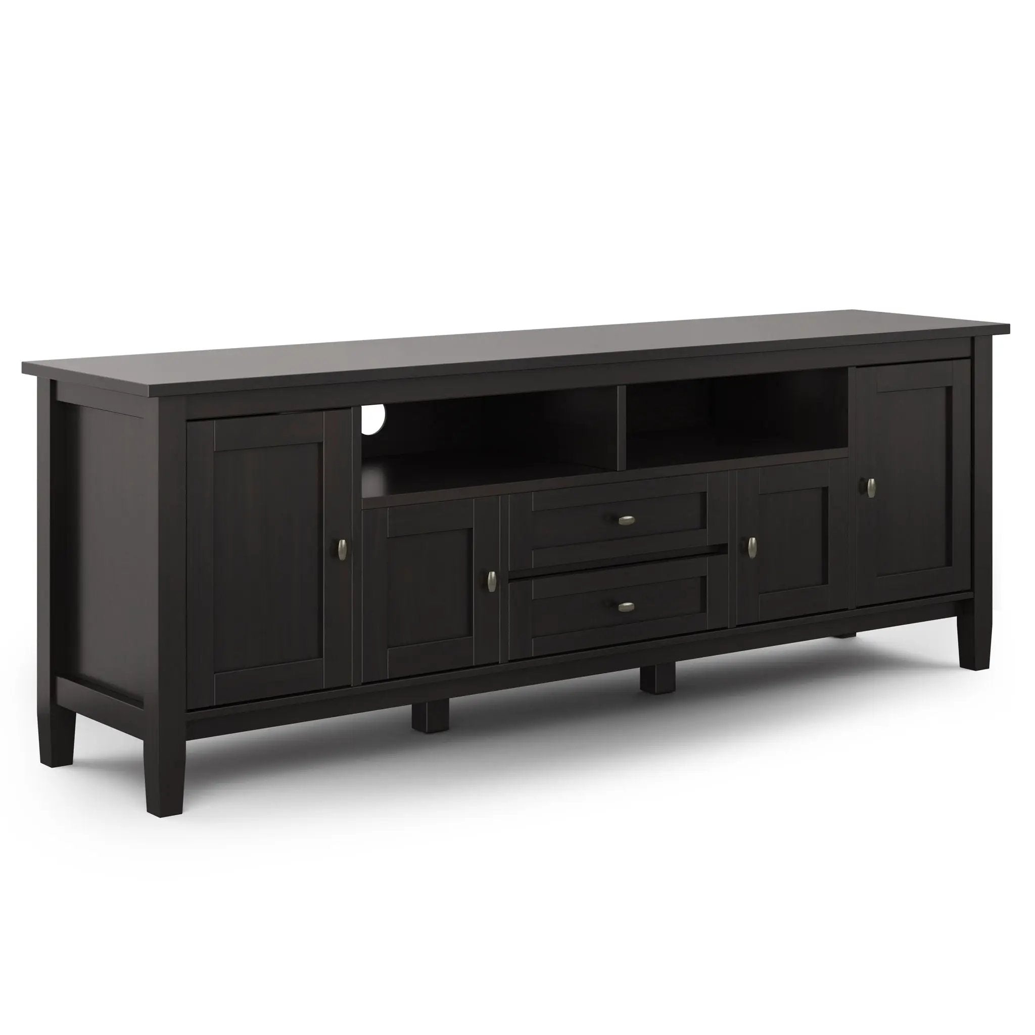 Warm Shaker - TV Media Stand - Hickory Brown by Unique Piece Furniture