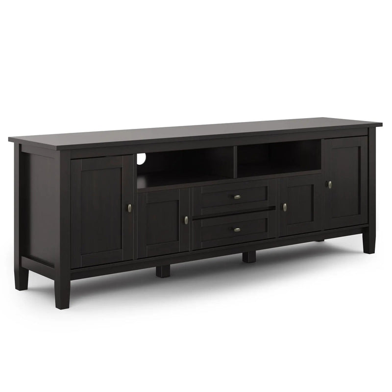 Warm Shaker - TV Media Stand - Hickory Brown by Unique Piece Furniture