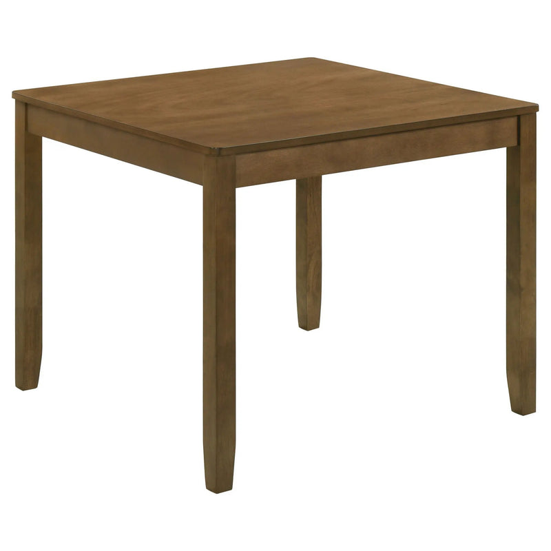 Parkwood 5-piece Square Dining Table Set Honey Brown by Unique Piece Furniture