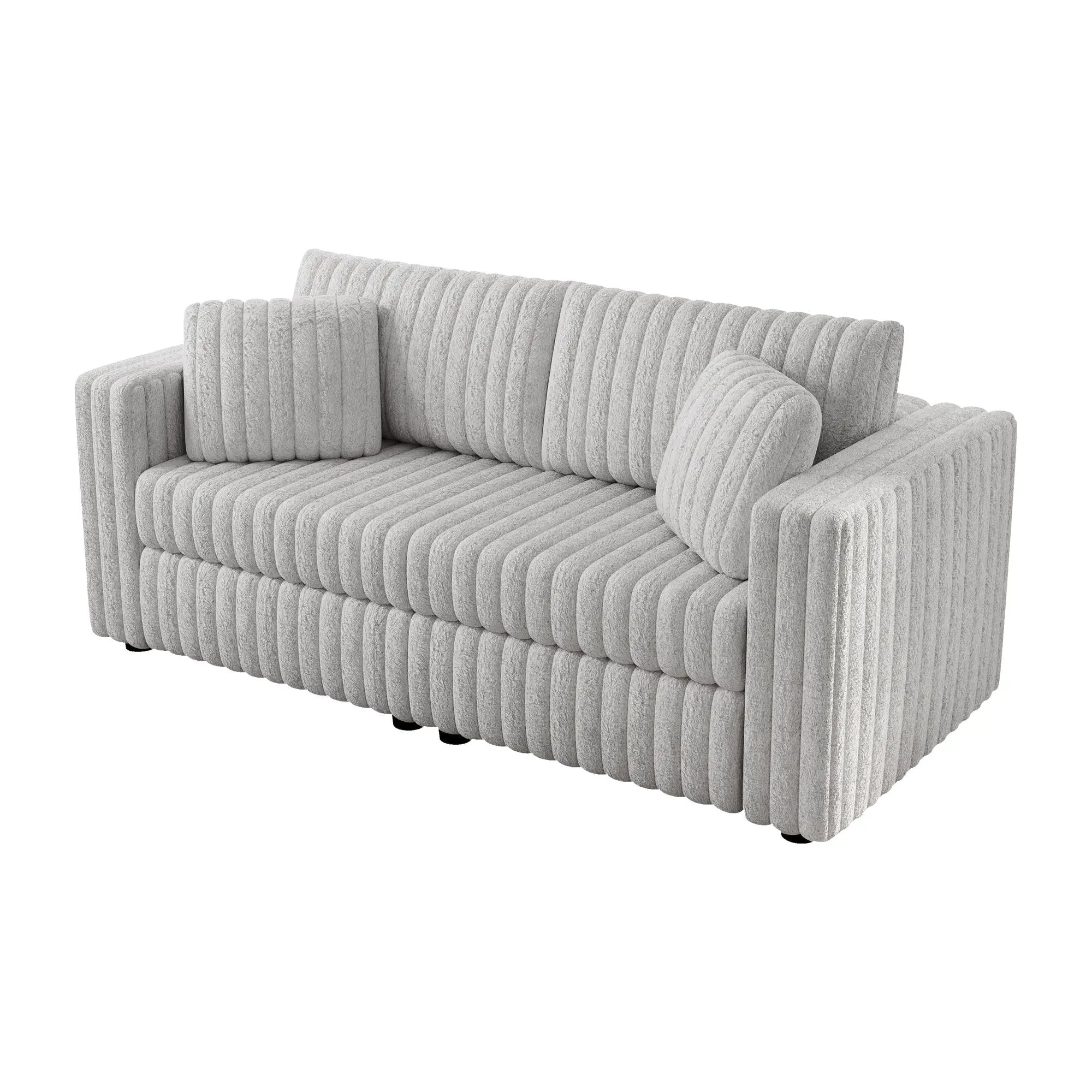 75.6" Soft Modular 2-Person Sofa by HouseOfZazla
