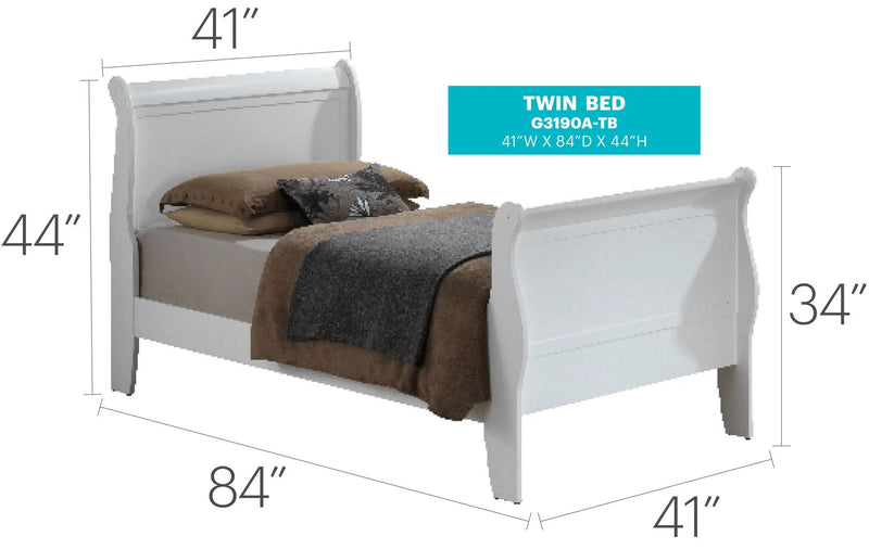 Panel Sleigh Bed by Unique Piece Furniture