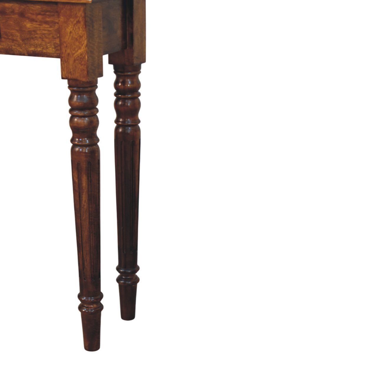Turned Legs Drawer Console Table by HouseOfZazla