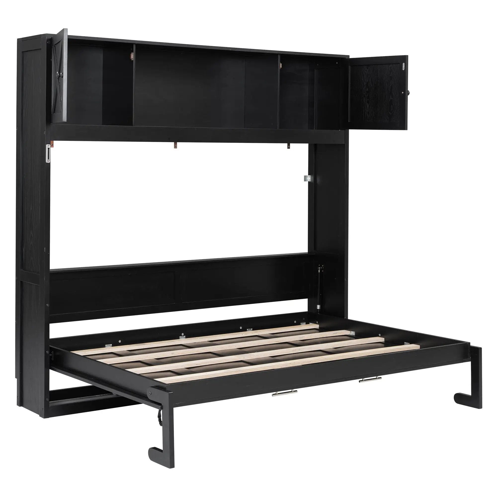 Murphy Bed With Storage Cabinets by HouseOfZazla