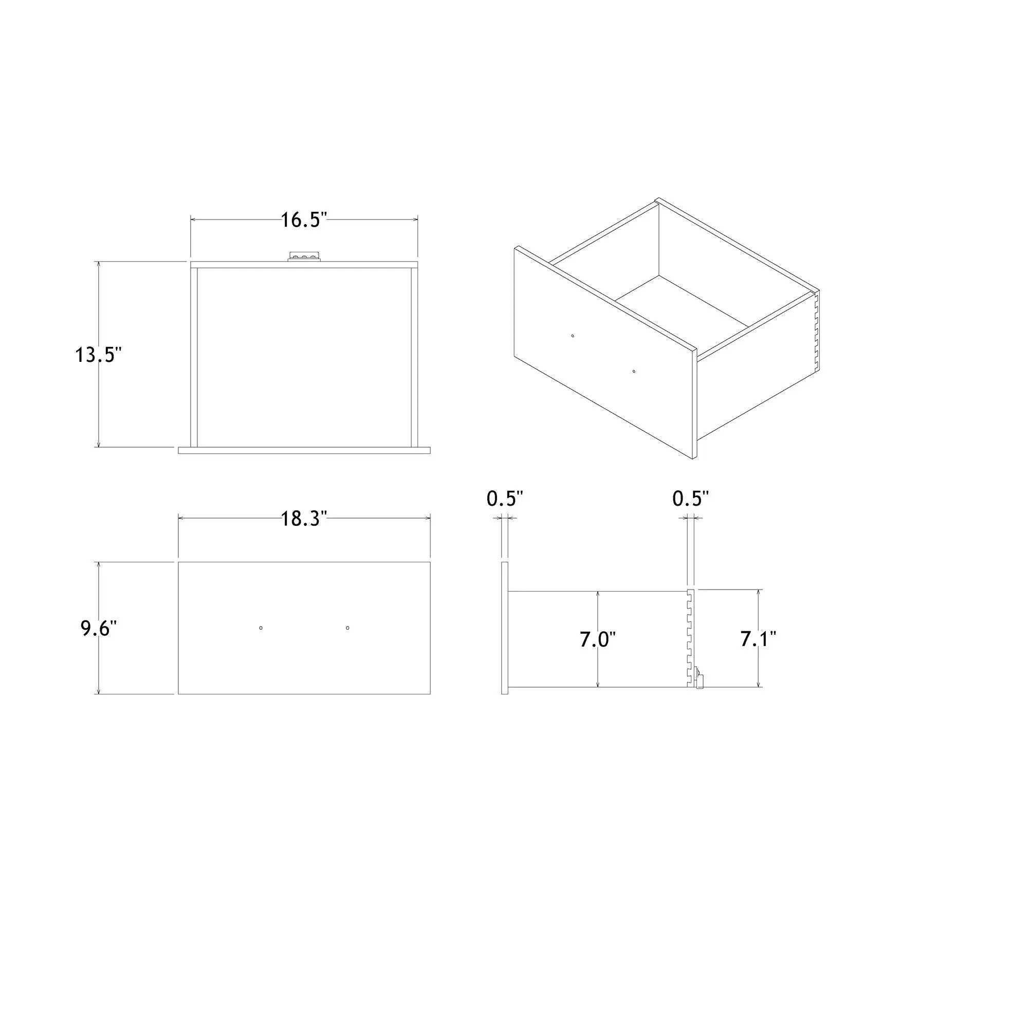 Skye - Marble Dresser - White by Unique Piece Furniture