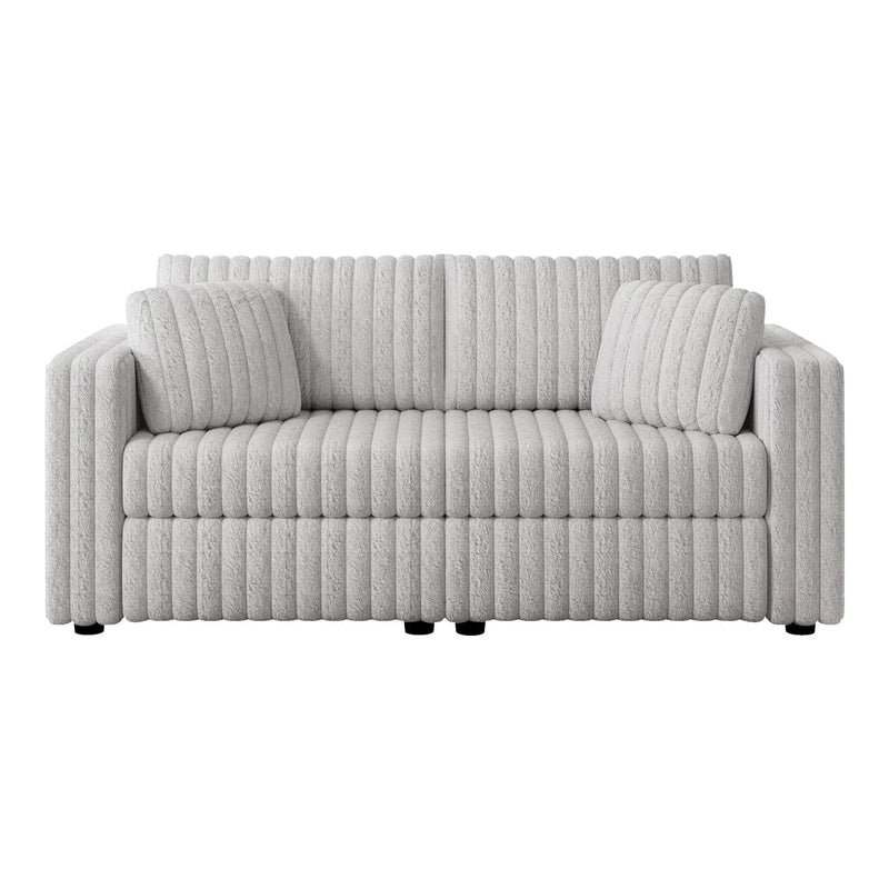 75.6" Soft Modular 2-Person Sofa by HouseOfZazla