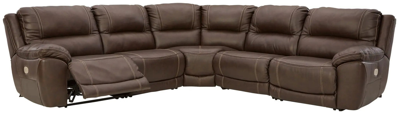 Dunleith - Power Reclining Sectional by Unique Piece Furniture