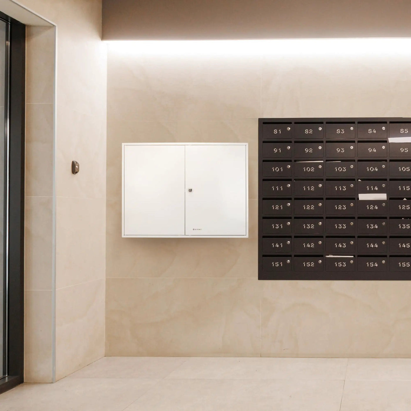 Adjustable Key Cabinet With Lock by HouseOfZazla