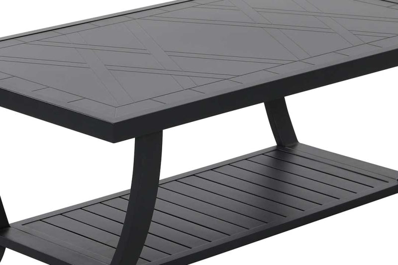 Jarvis 2-Piece Aluminum Sofa Set with Coffee Table by Outdoor-USA®