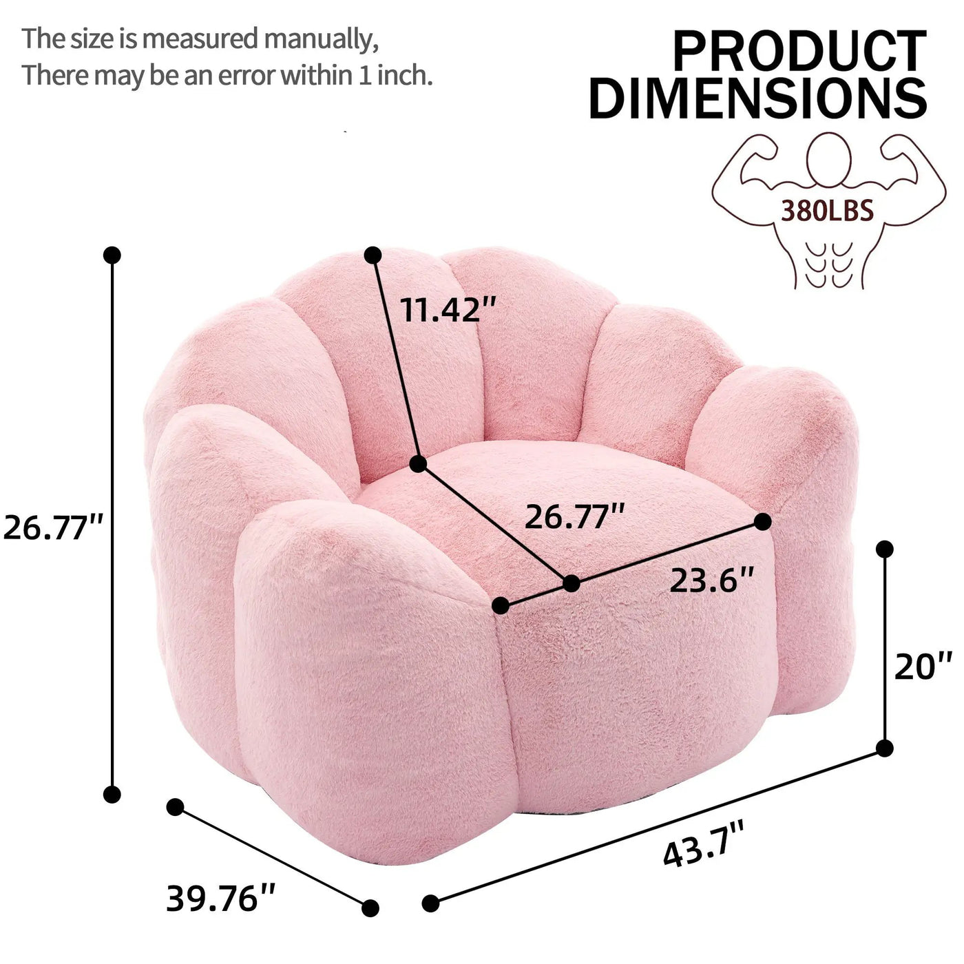 Lotus Style Compression Sofa With Pull Ring by HouseOfZazla