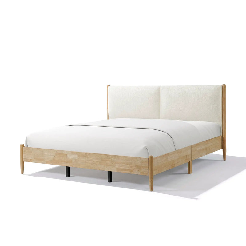 King Natural Wood Bed Frame, photo 7 of 10