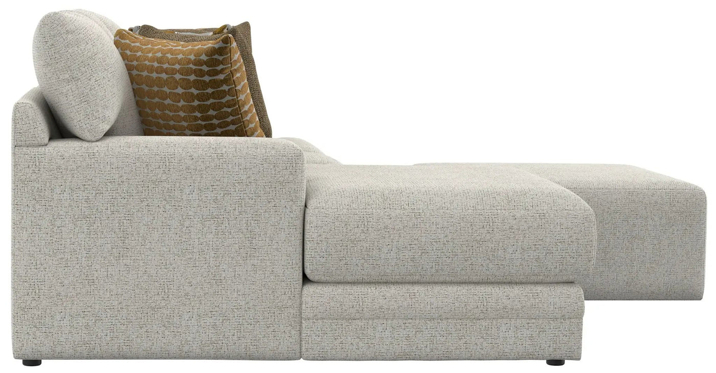 Tori - Sectional With Comfort Coil Seating, Cocktail Ottoman And Accent Pillows Included by Unique Piece Furniture