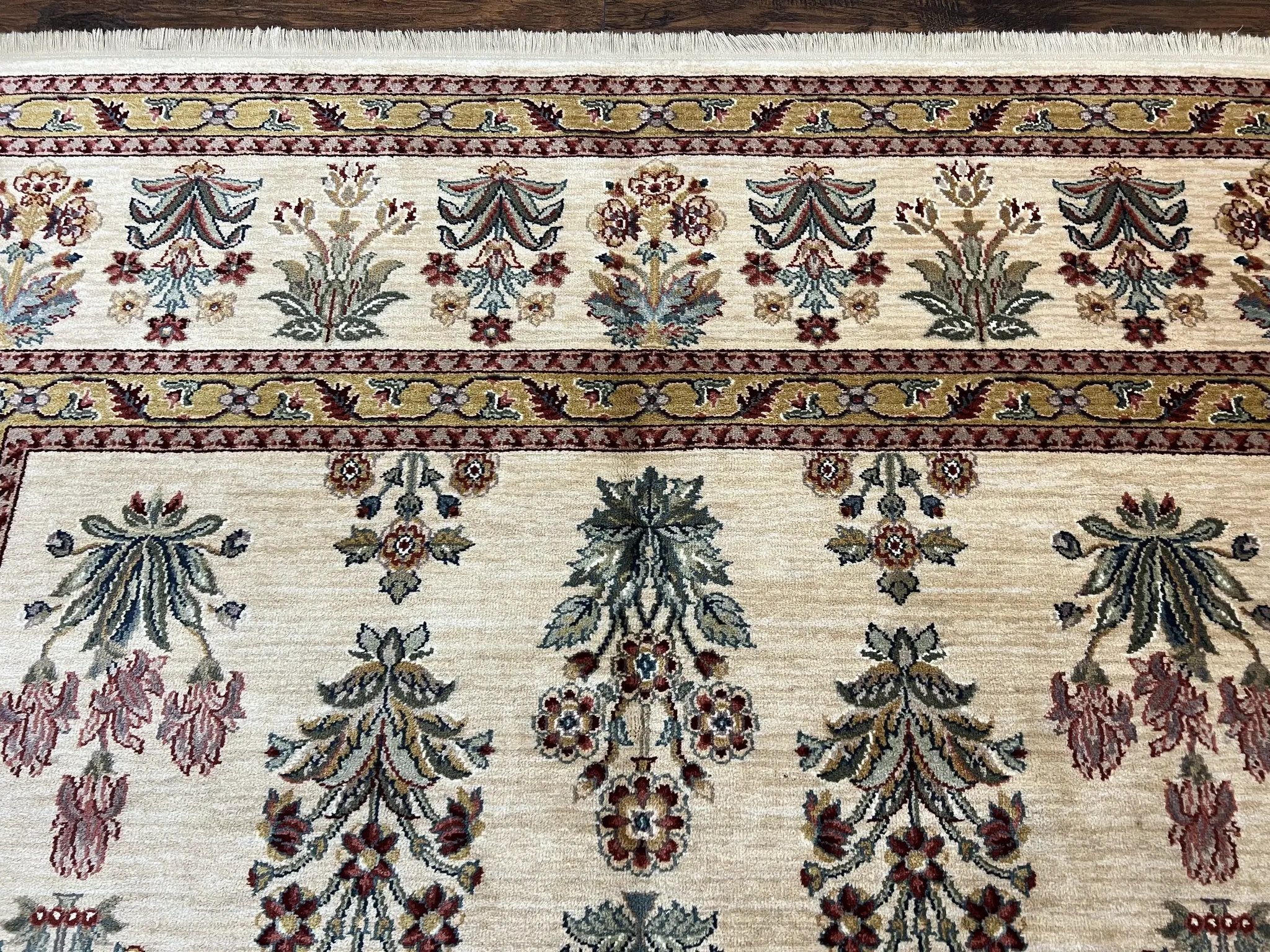 Karastan Rug 8.8 x 12, Ashara Amritsar #549, Oatmeal Color, Wool Pile Karastan Carpet, Discontinued Karastan Area Rug, Decorative by Jewel Rugs