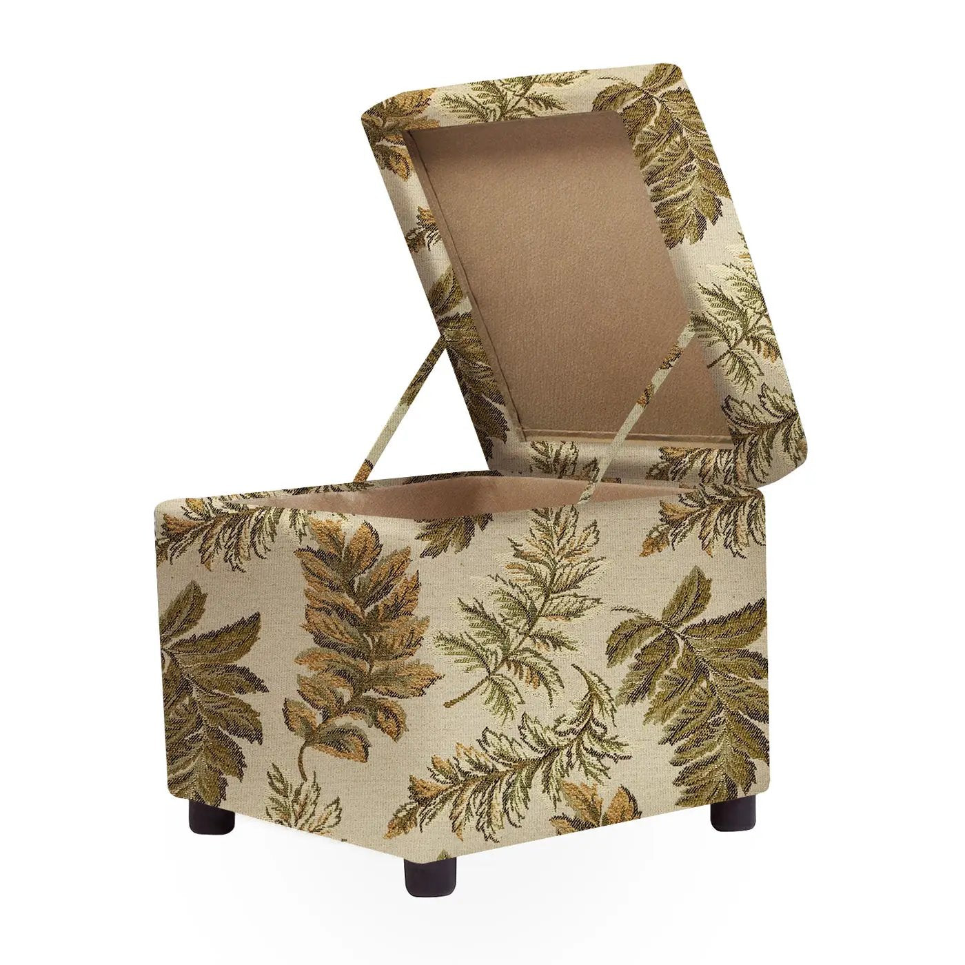 Jacob 18" Storage Cube Ottoman by HouseOfZazla