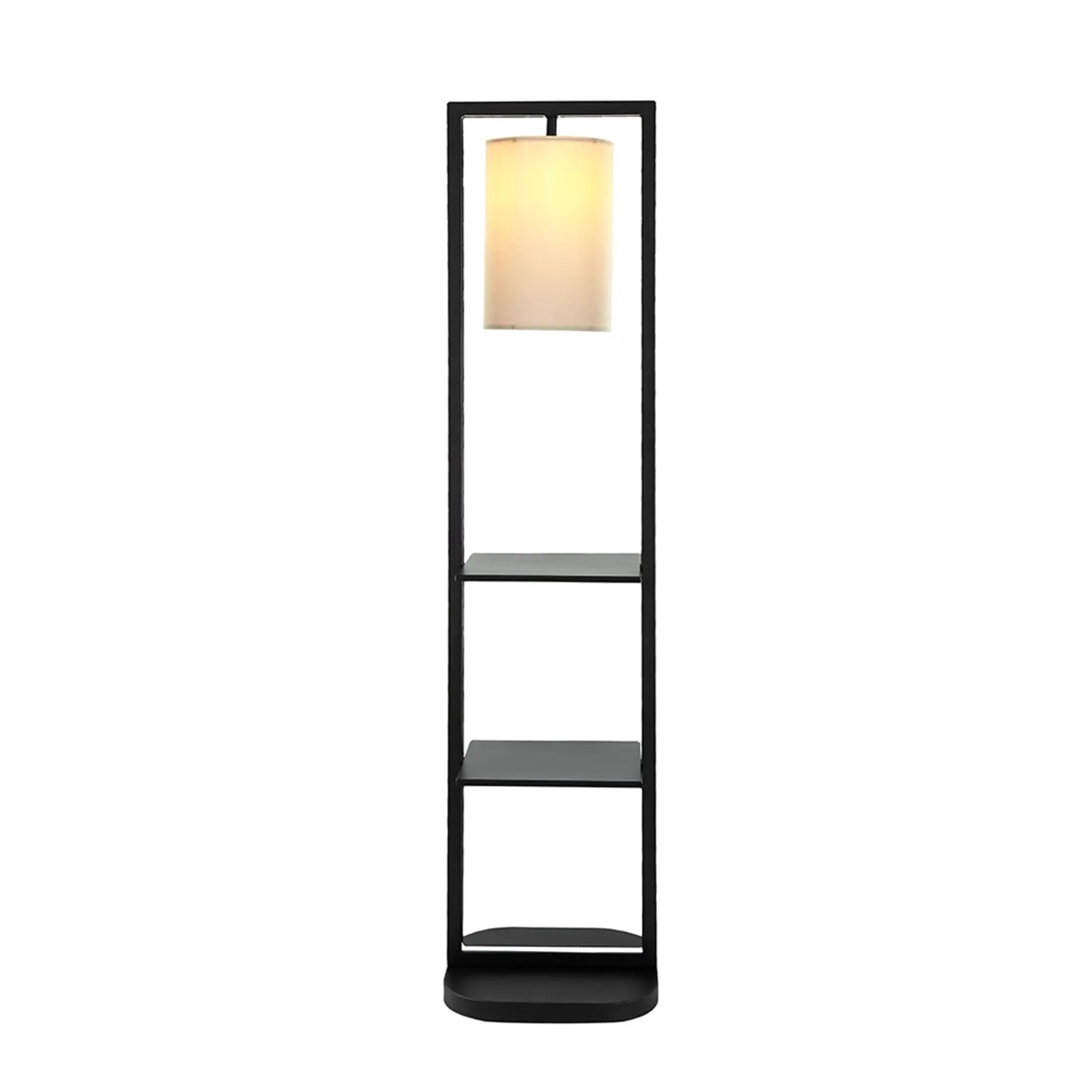 Two Tiered Vertical Shelving Stand with Light by HouseOfZazla