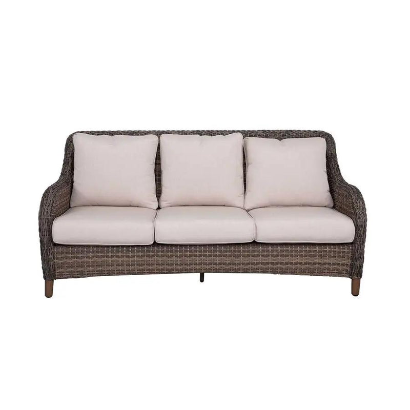 Mitchell 4-Piece Wicker Sofa Set with Swivel Rocking Chairs by Outdoor-USA®