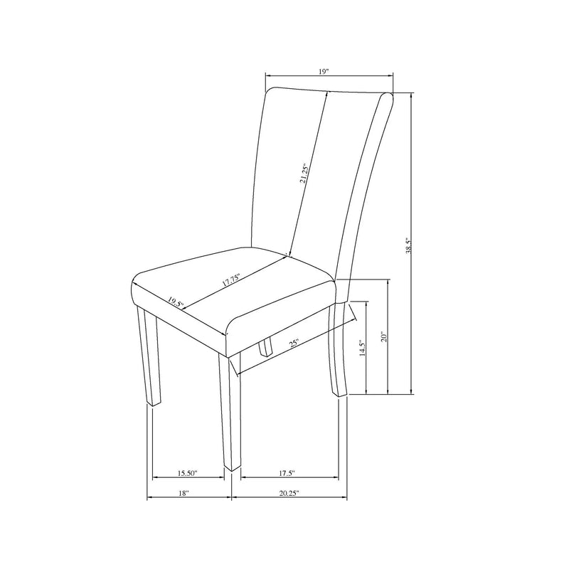 Oceanic - Dining Chair (Set of 2) - Gray by HouseOfZazla