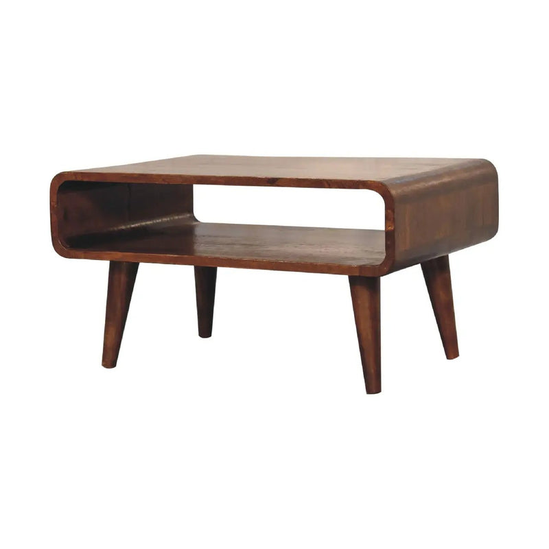 Solid Wood Open Media Unit by HouseOfZazla