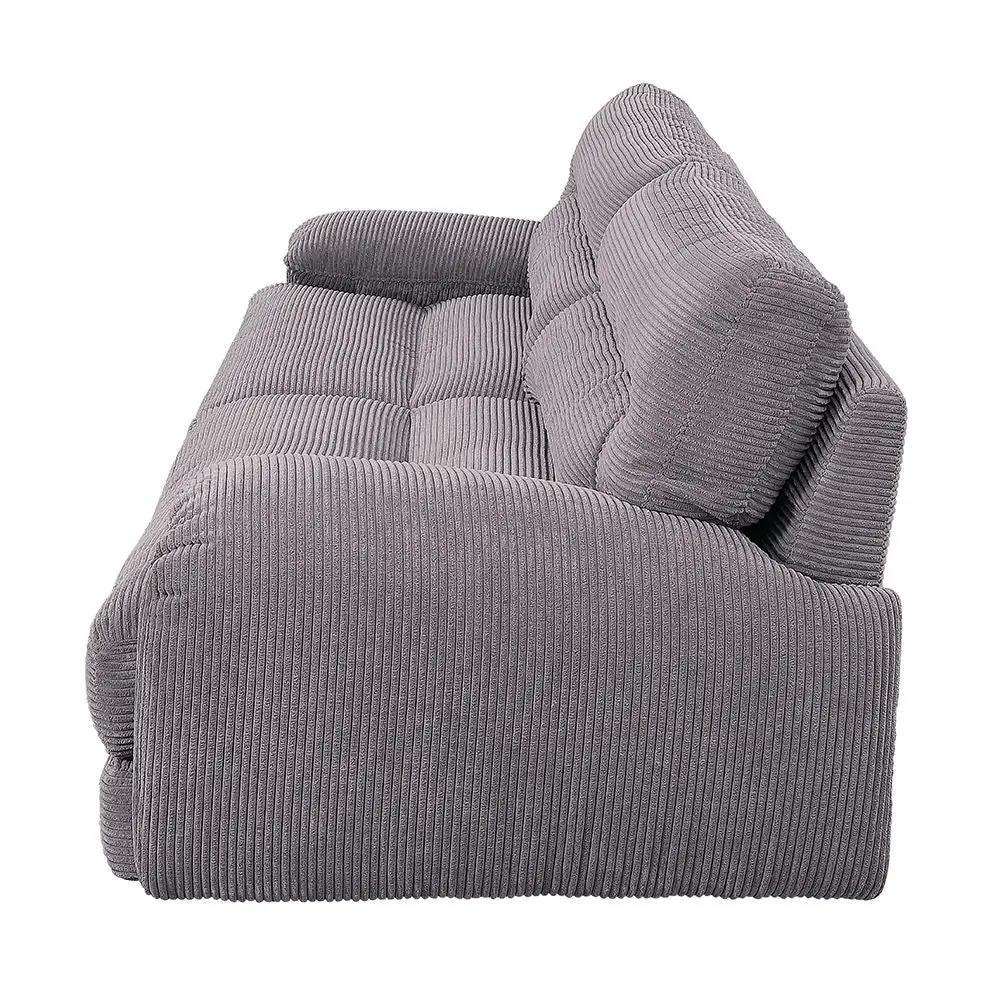 Cadenza - Loveseat - Gray Corduroy by Unique Piece Furniture