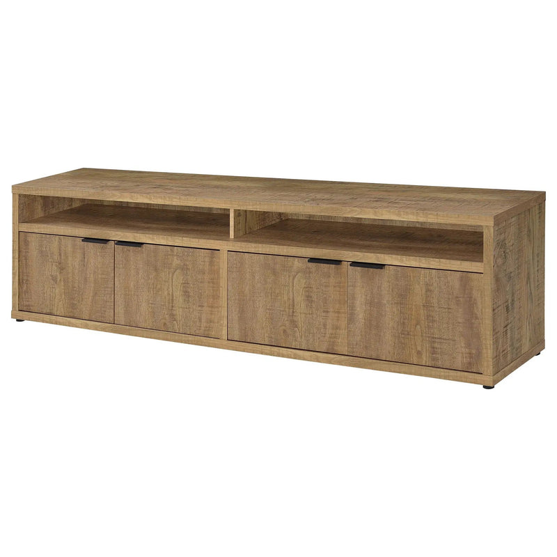 Sentnor 79-inch 4-door Engineered Wood TV Stand Media Console Mango by Unique Piece Furniture
