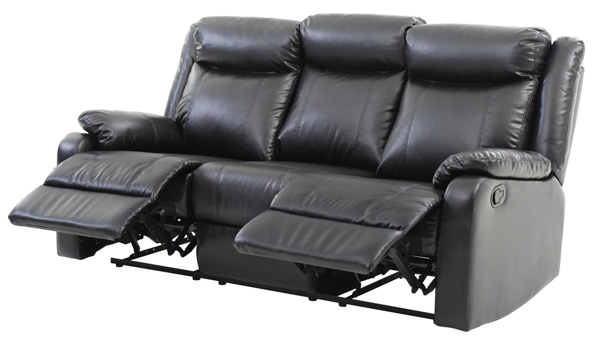Contemporary Three Seater Reclining Sofa with Double Recliners - Multiple Colors, photo 2 of 29