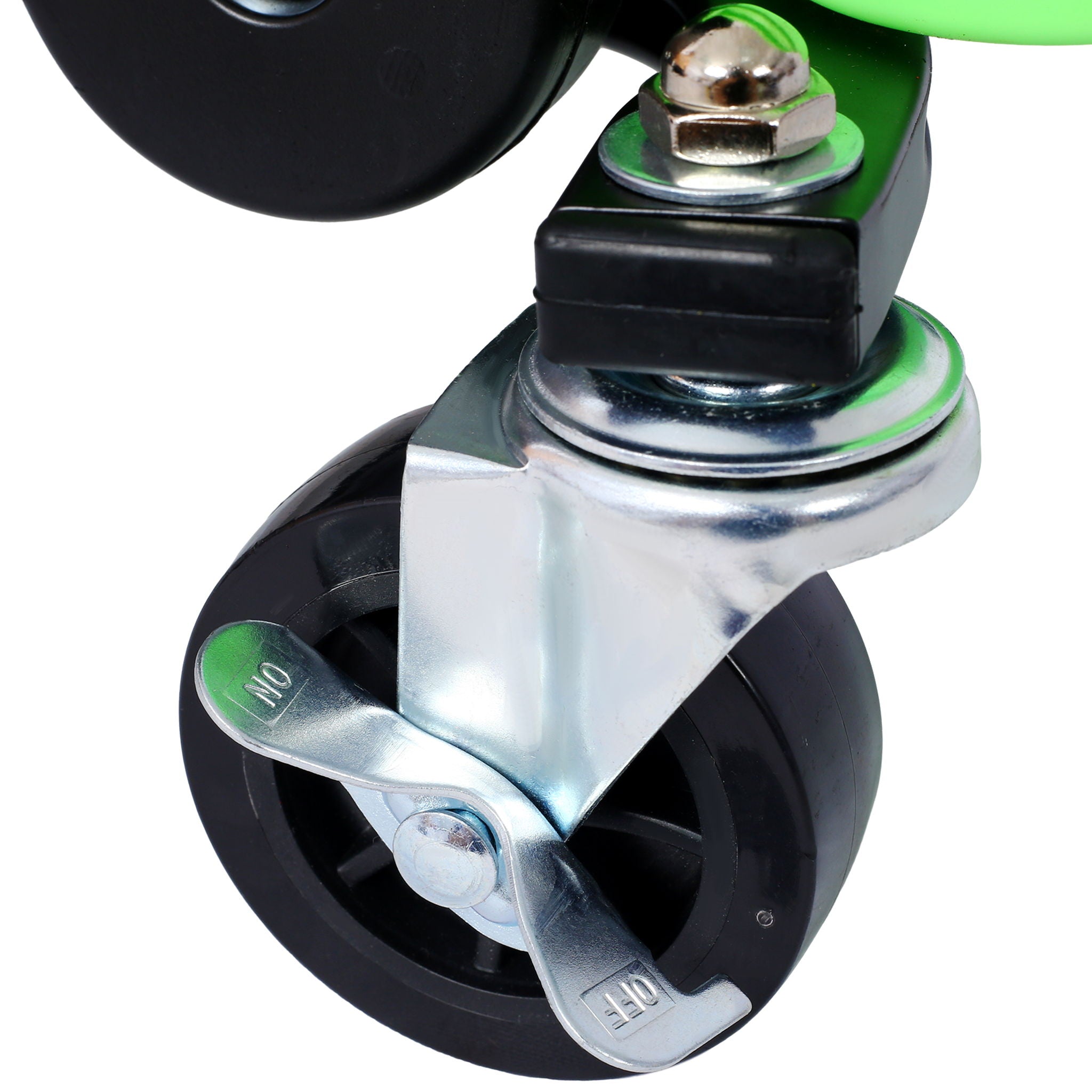 Heavy Duty Mechanic Stool With Tool Storage 300 Lbs Capacity Hdpe - Green by HouseOfZazla