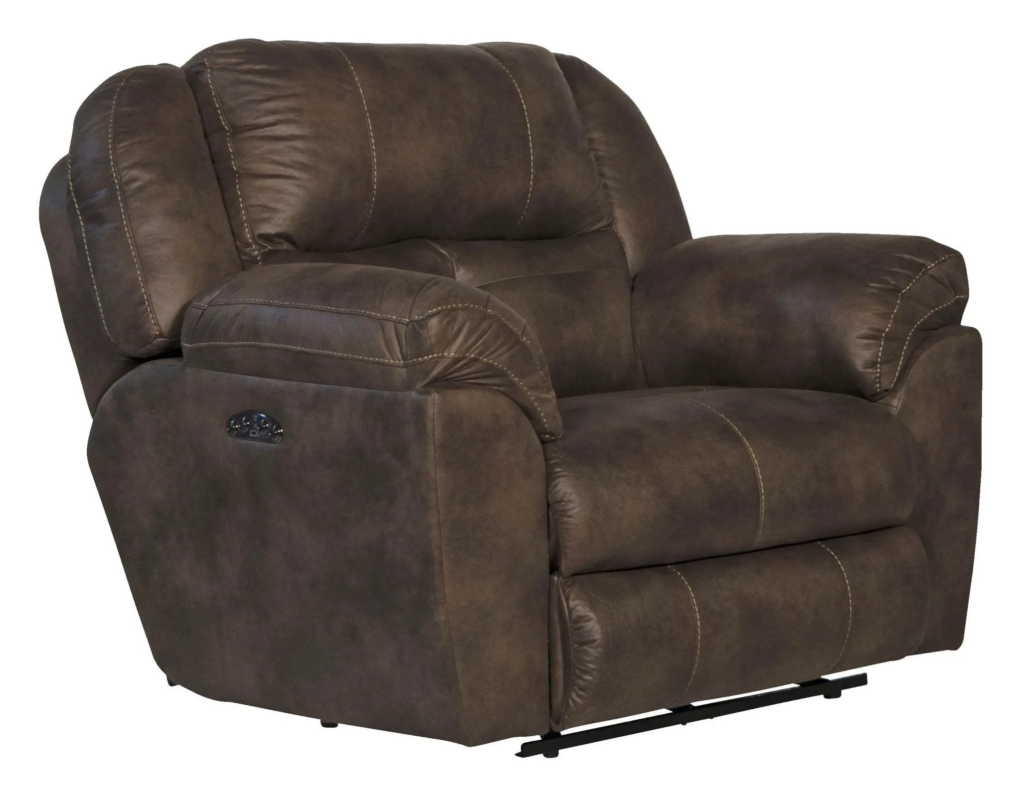 Ferrington - Power Lay Flat Recliner with Power Adjustable Headrest by Unique Piece Furniture