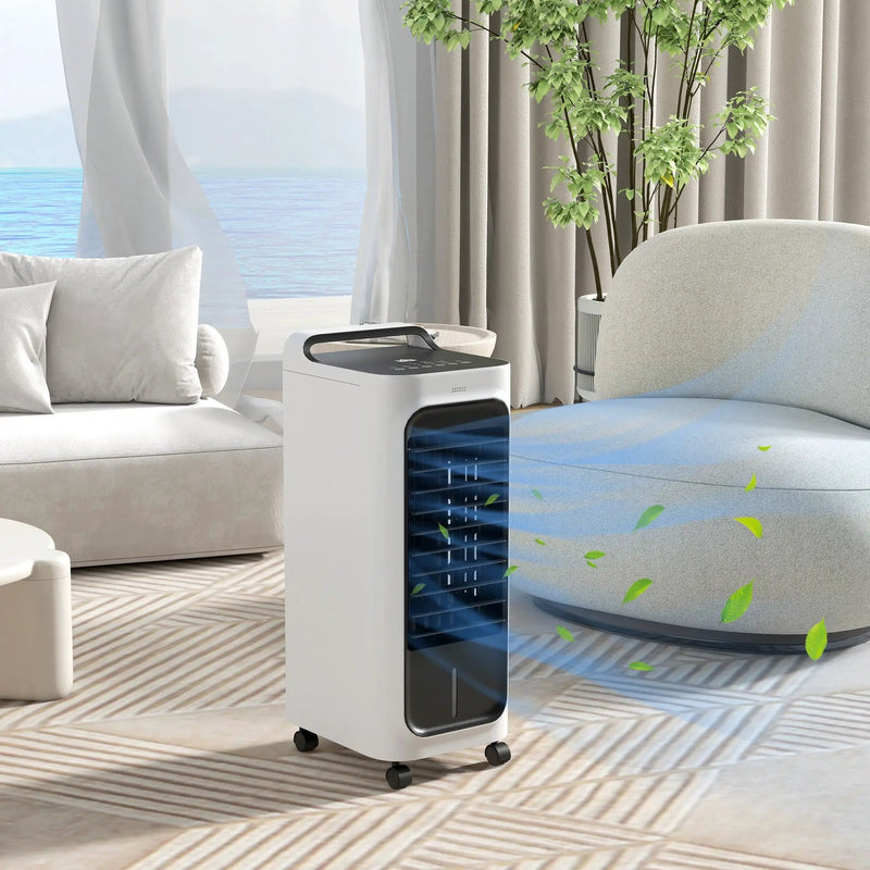HOMCOM 26" Evaporative Air Cooler with Ice Packs by HouseOfZazla
