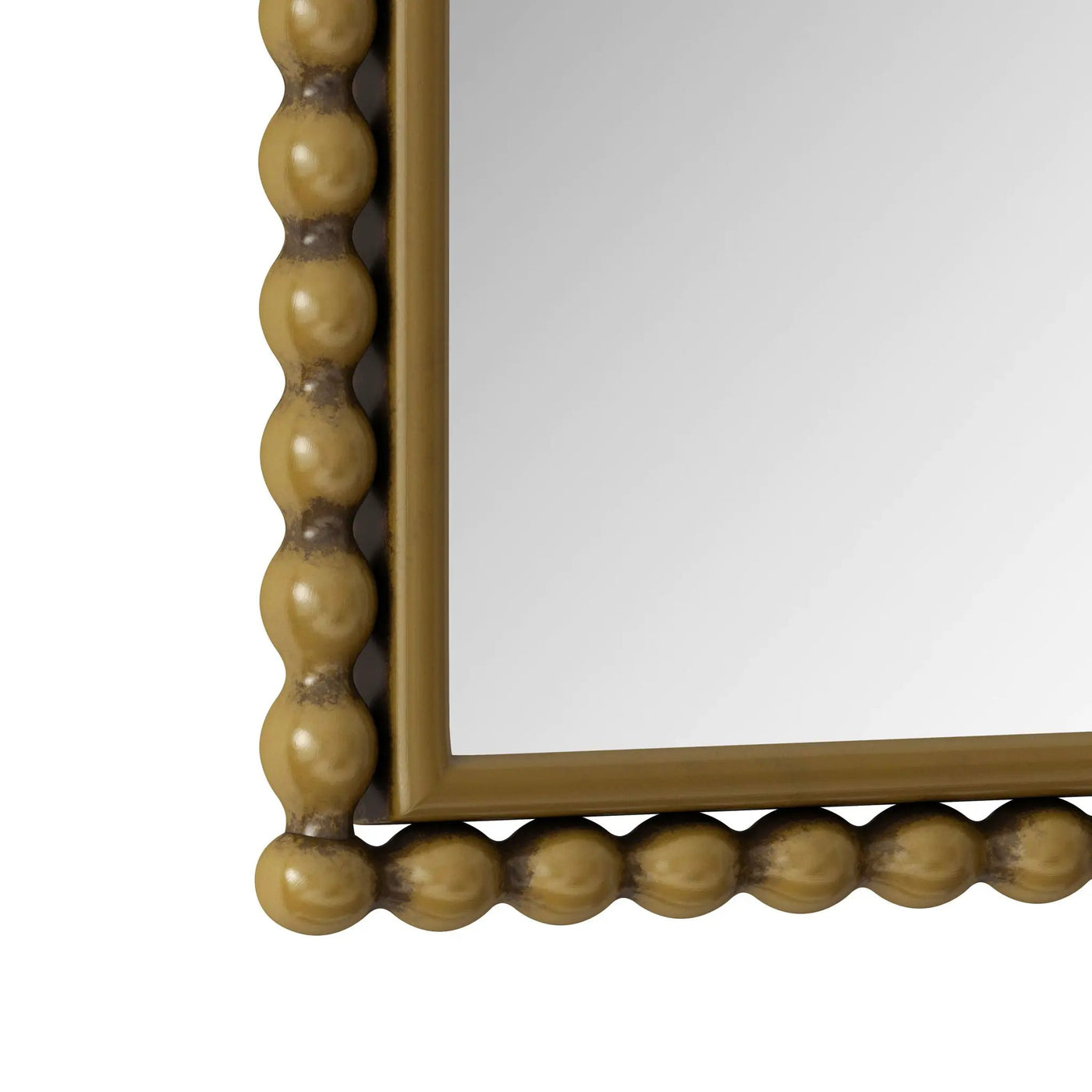 Vintage Iron Art Arch Mirror, Wall Hanging Or Table Display by HouseOfZazla