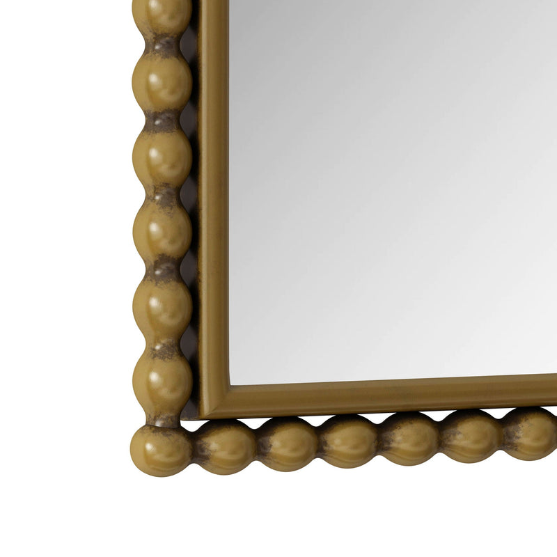 Vintage Iron Art Arch Mirror, Wall Hanging Or Table Display by HouseOfZazla