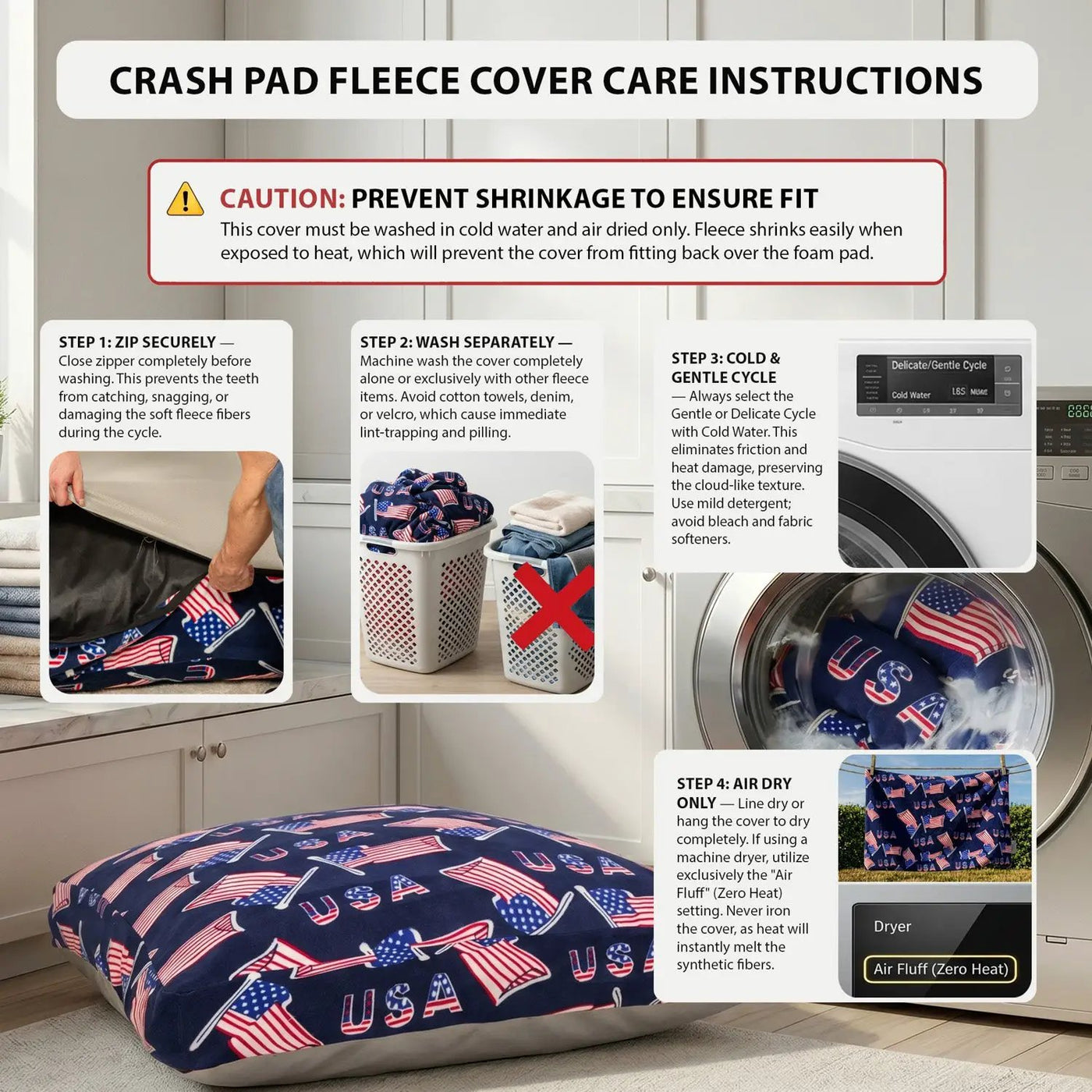 Sensory Crash Pad for Kids & Adults by HouseOfZazla