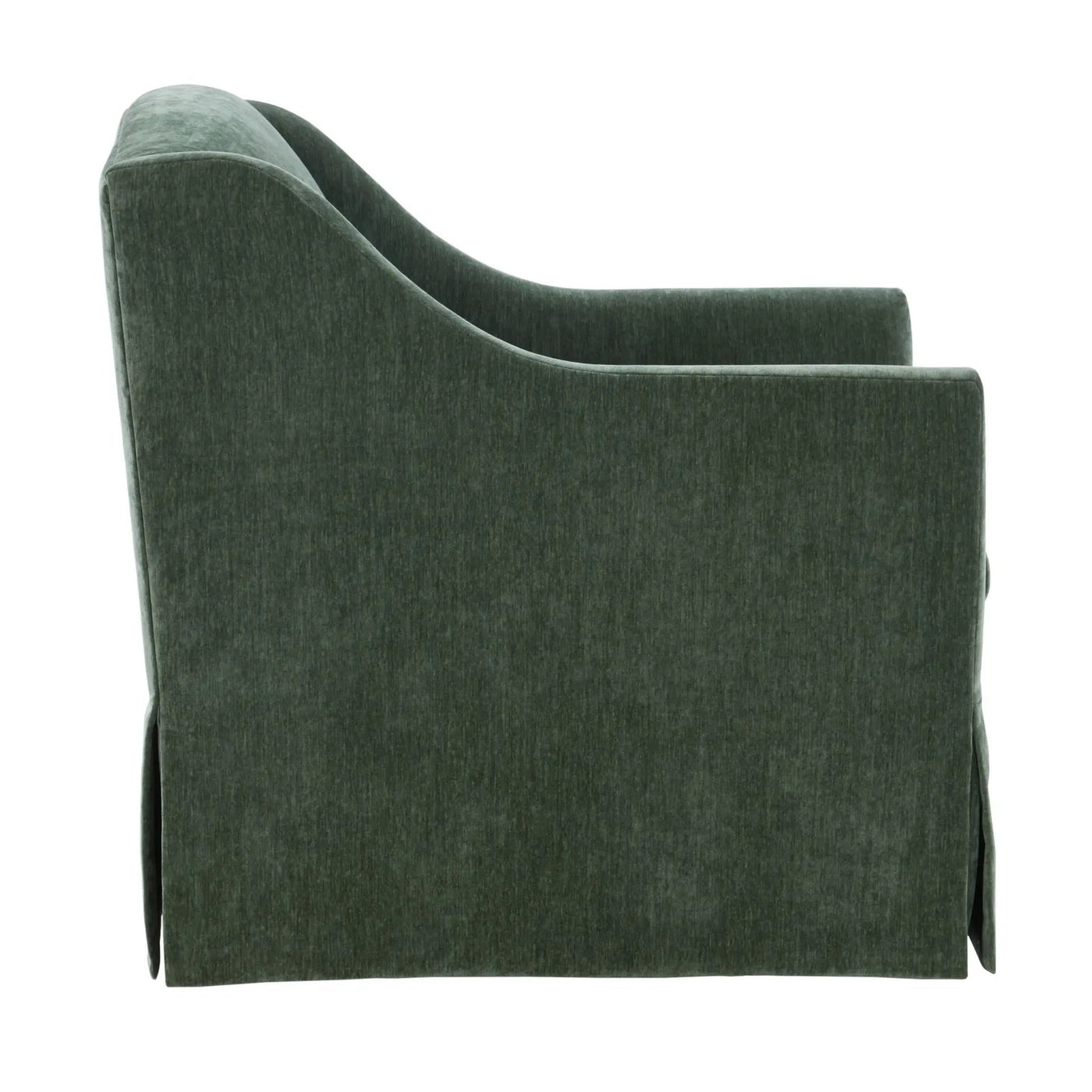 Luisa - Skirted Swivel Accent Chair by HouseOfZazla