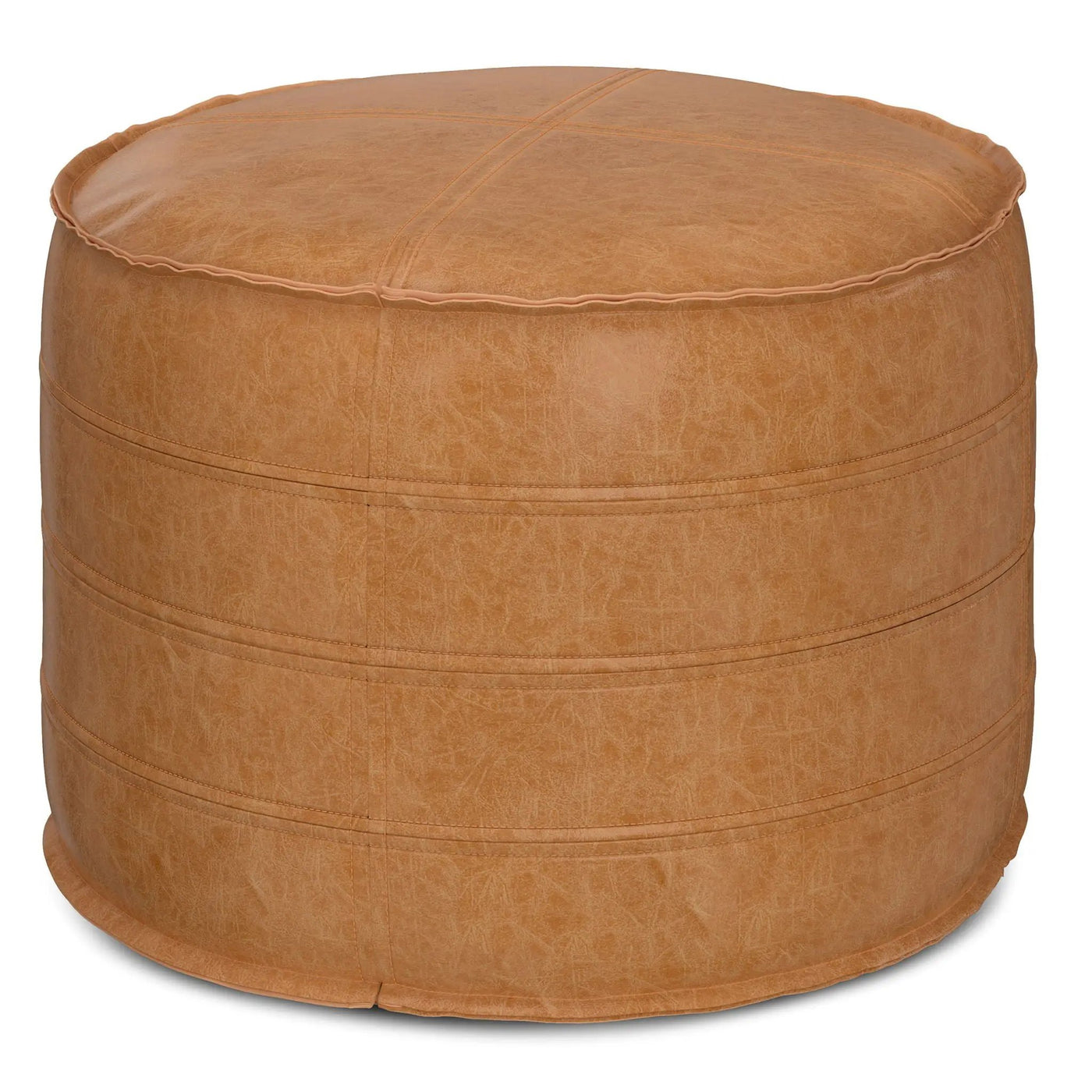 Brody - Round Pouf by HouseOfZazla
