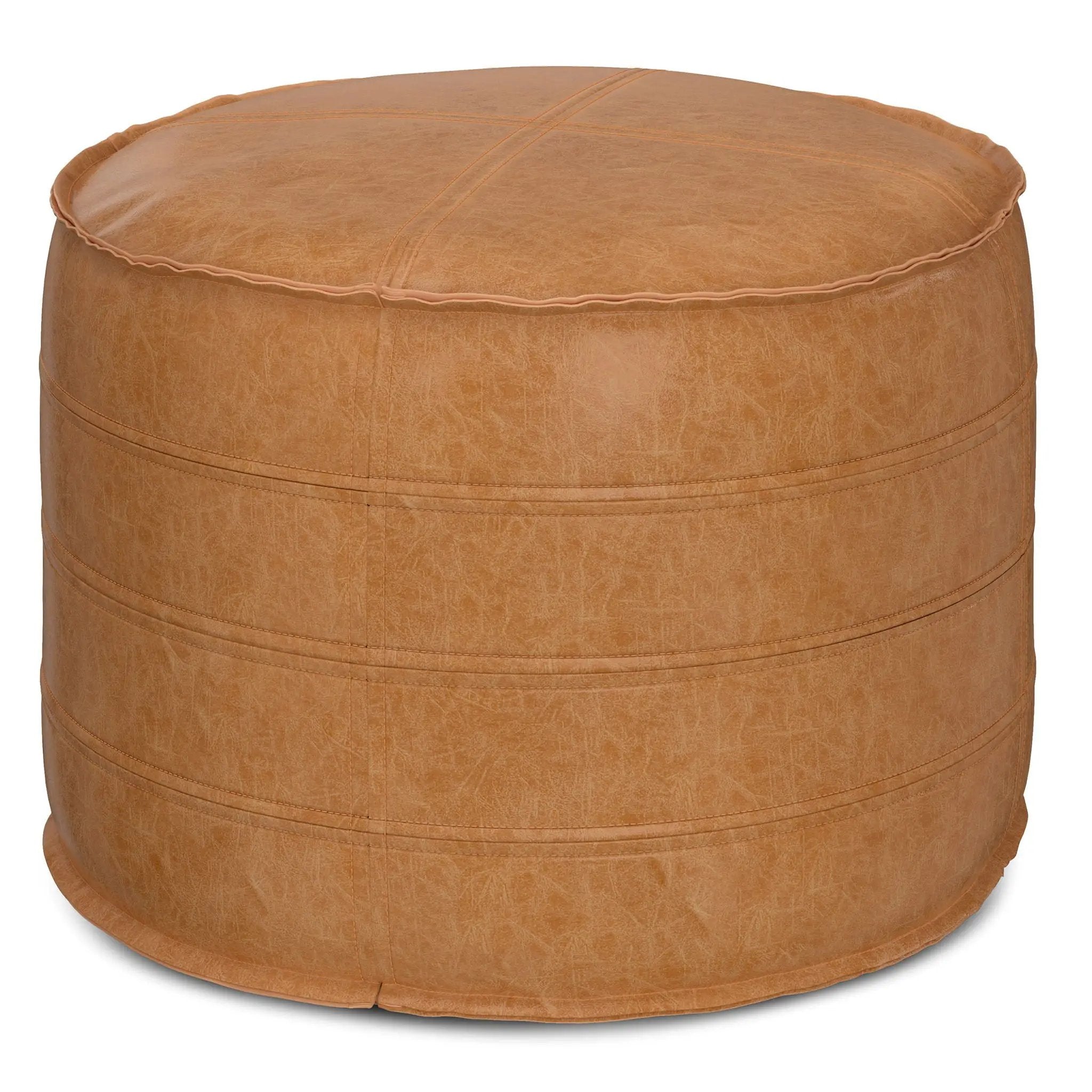Brody - Round Pouf by HouseOfZazla