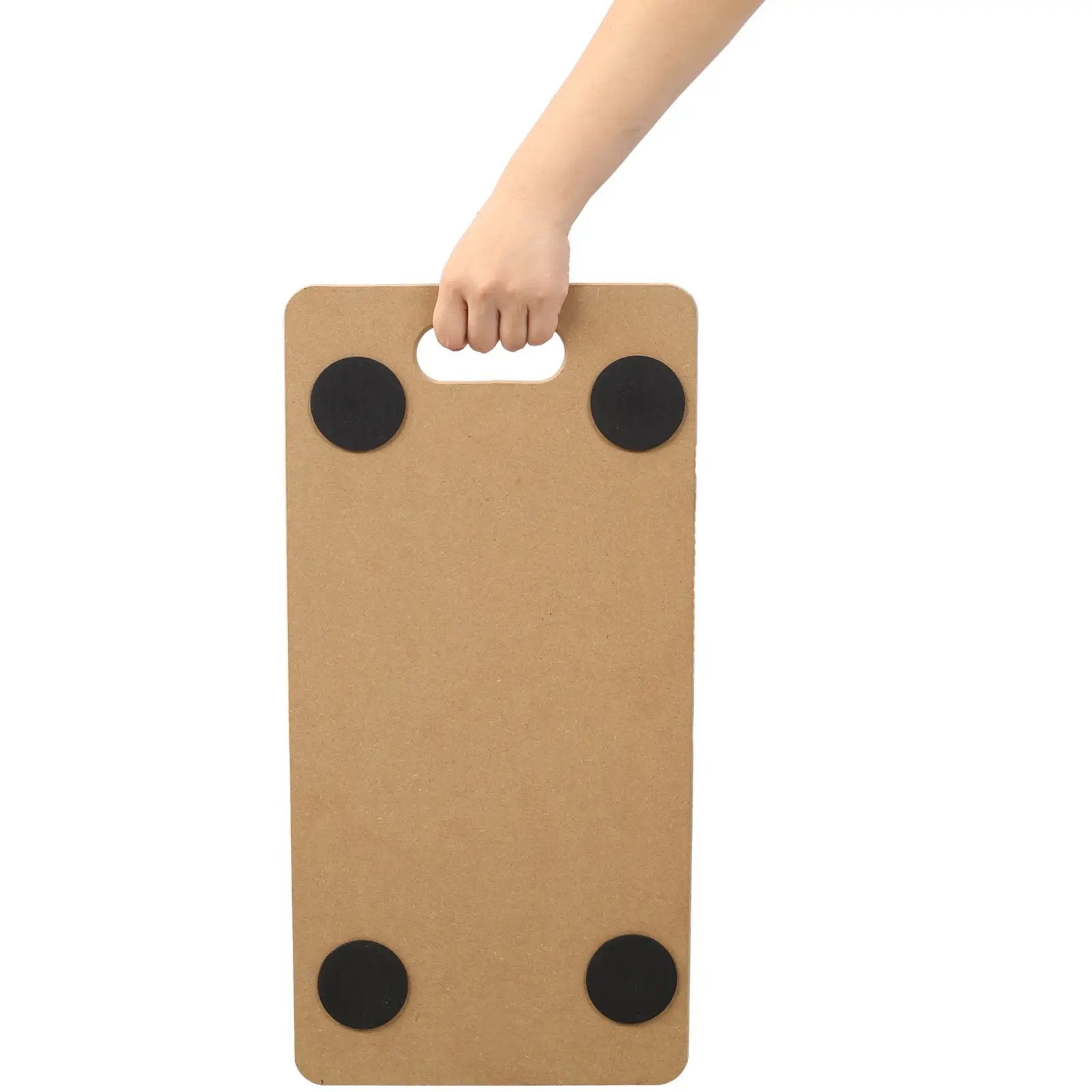 Furniture Moving Dolly, Heavy Duty Wood Rolling Mover With Wheels For Piano Couch Fridge Heavy Items, Securely Holds 500 Lbs (Set of 4) - Natural by Unique Piece Furniture