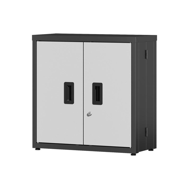 Metal Tool Garage Storage Cabinet with 2 Doors and Lock by HouseOfZazla