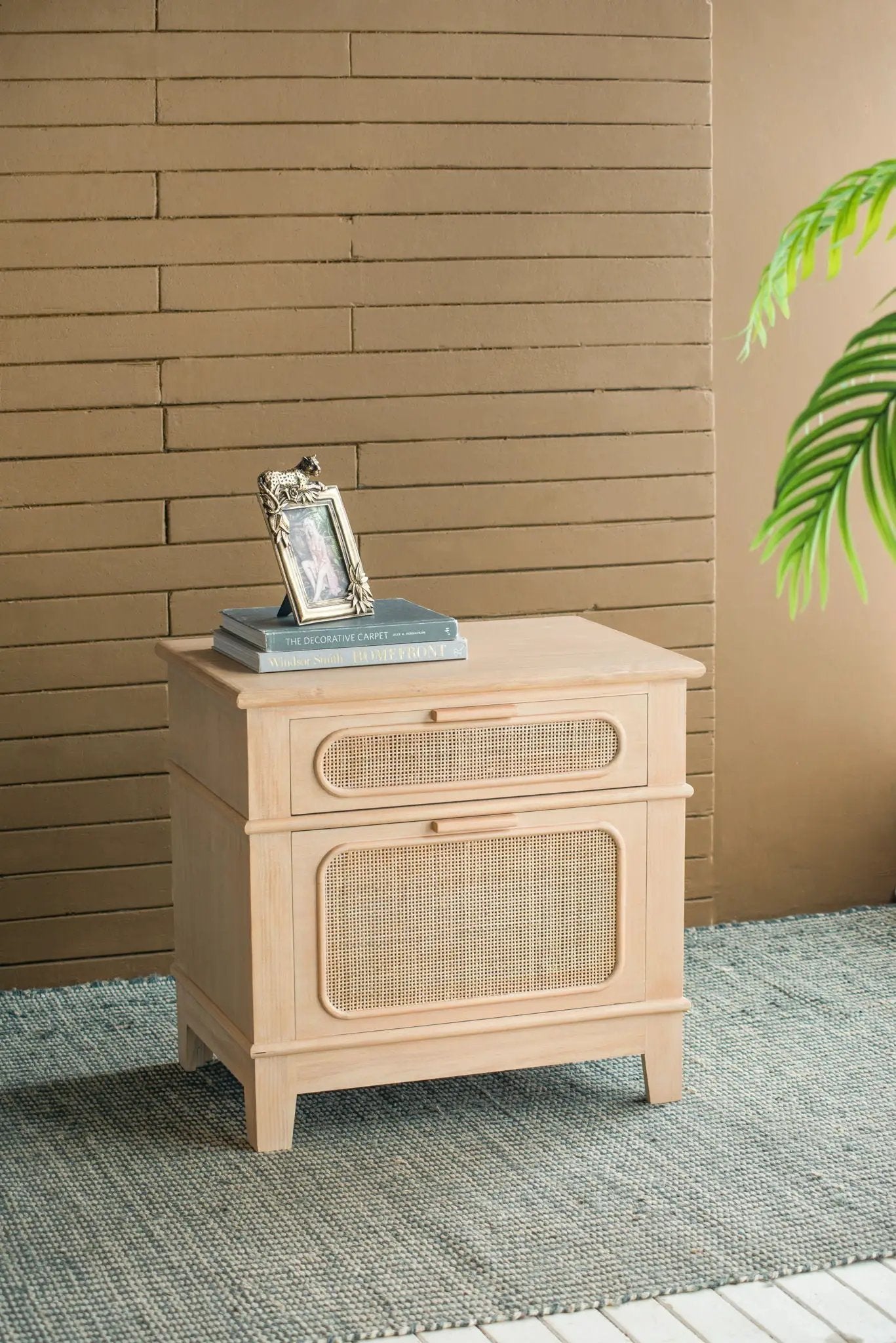 Bedside Table - Brown by HouseOfZazla