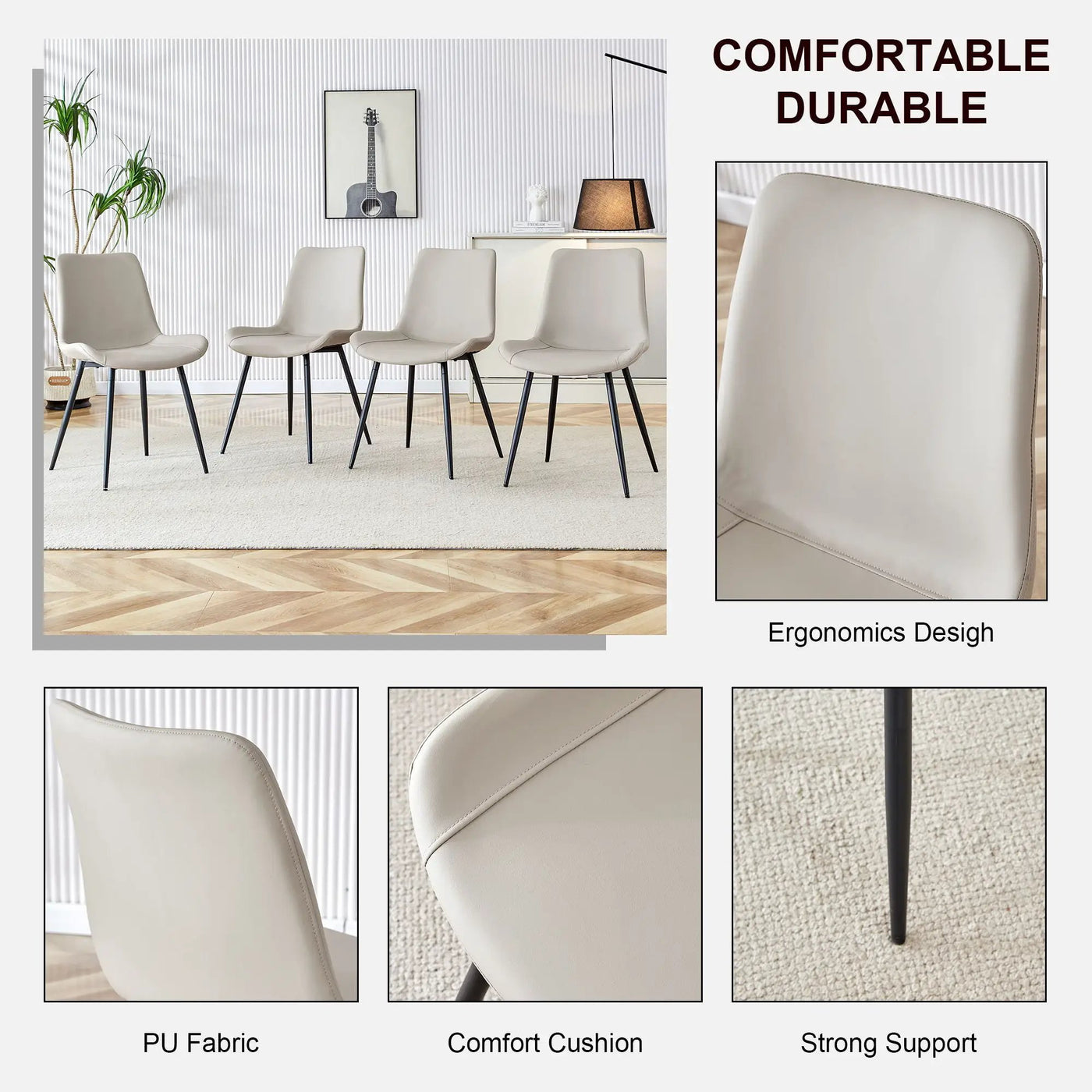 Modern Medieval Style Restaurant Cushioned Chairs With Suede Backrests by HouseOfZazla