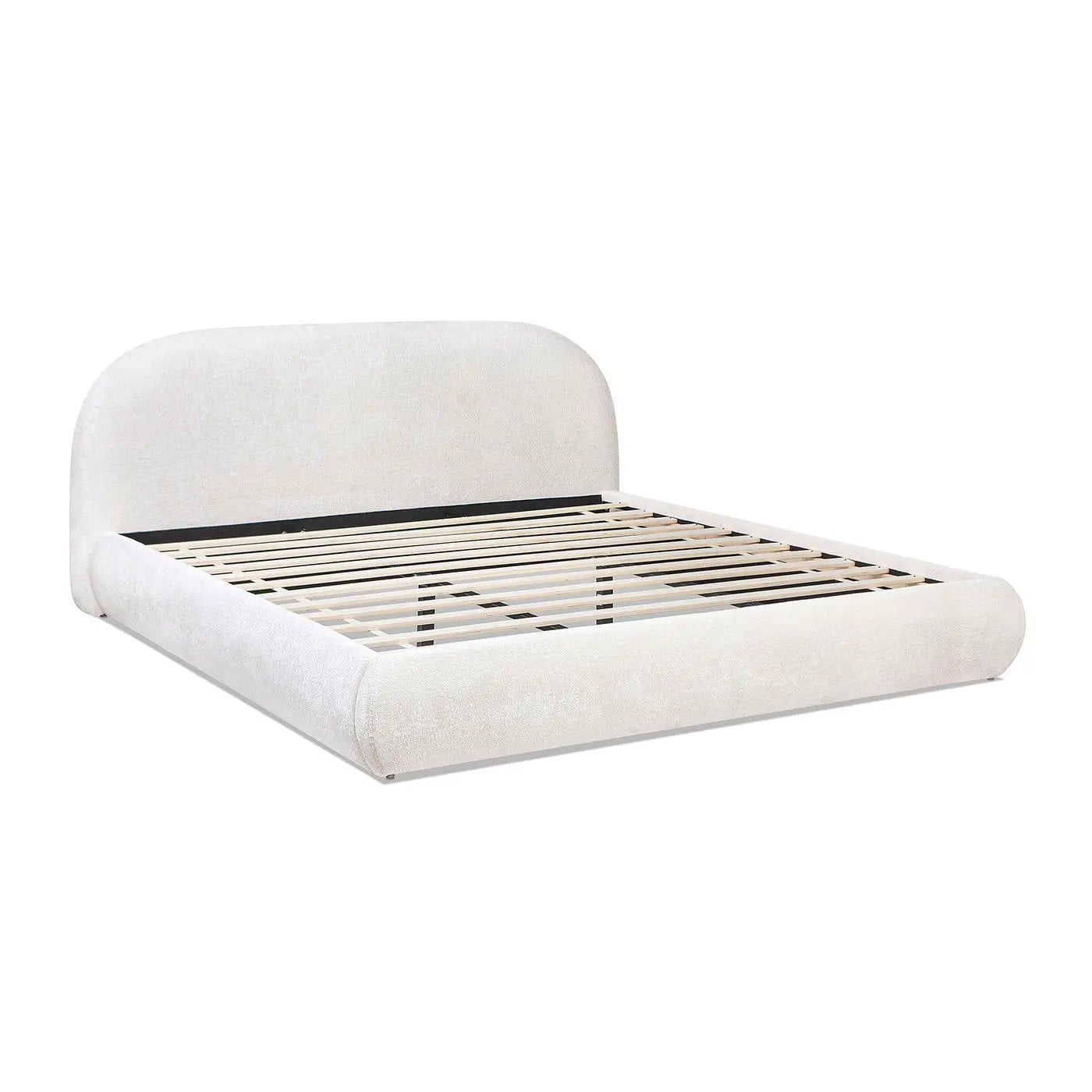 Archie Puffy Grounded - Upholstered Platform Bed by Unique Piece Furniture