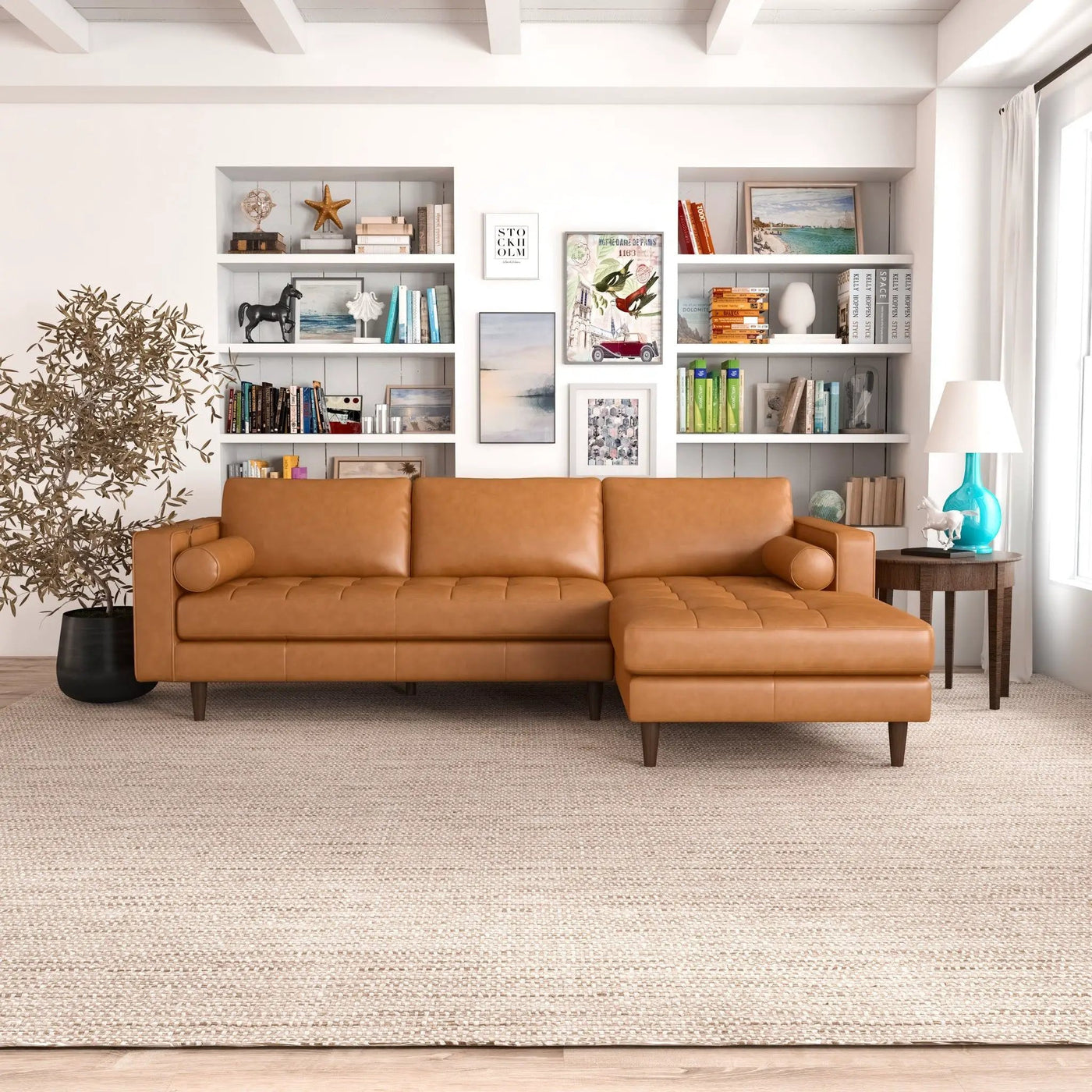 Anthony - Corner Sectional Sofa by HouseOfZazla