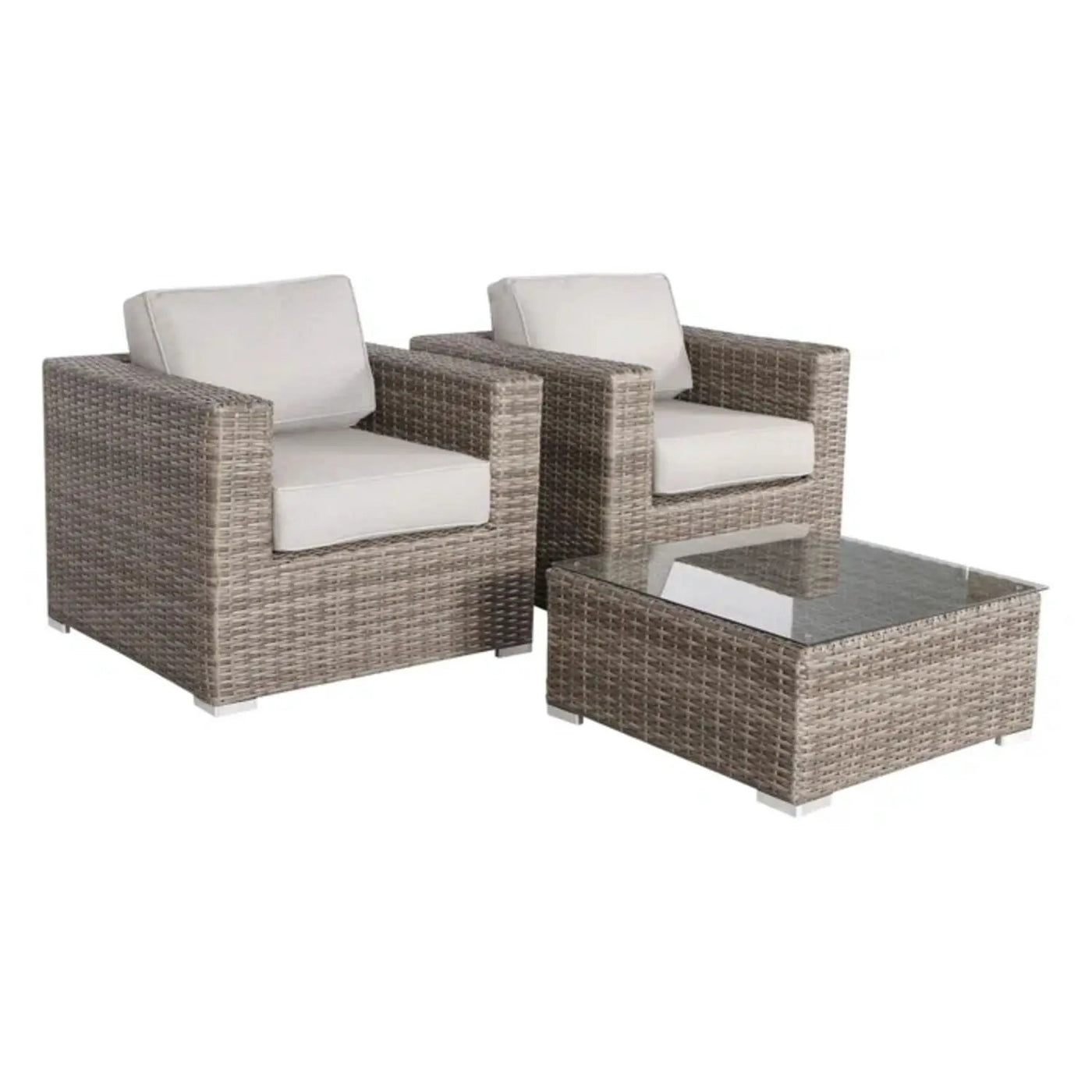 2 Person Seating Set With Cushions by HouseOfZazla