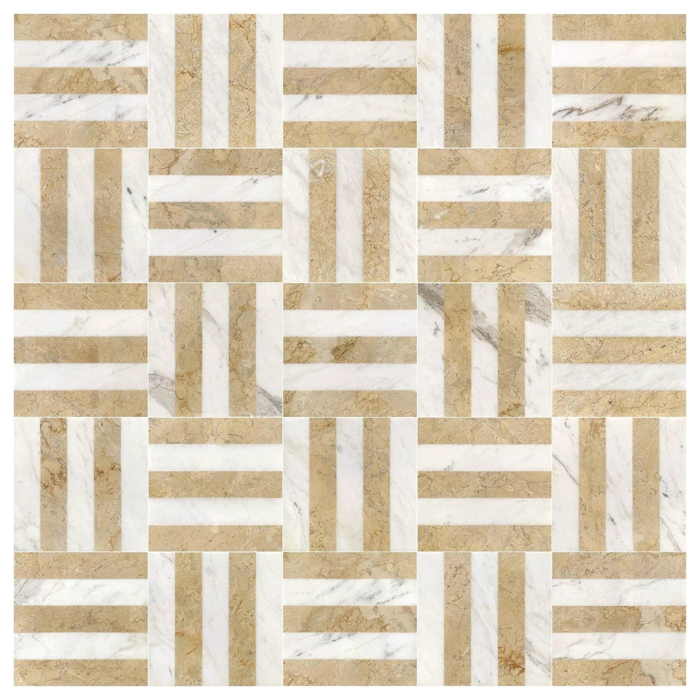 Elegant Waterjet Polished Marble Tile For Floor And Wall by HouseOfZazla
