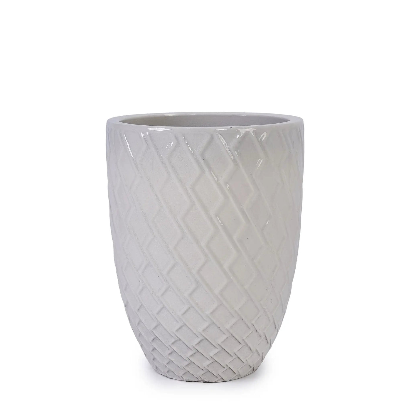 Ceramic Flowerpot, Planter For Patio, Garden, Windowsill by HouseOfZazla